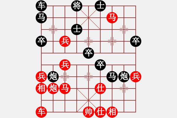 象棋棋譜圖片：壽光林曉偉先勝東營(yíng)宋奇 - 步數(shù)：40 