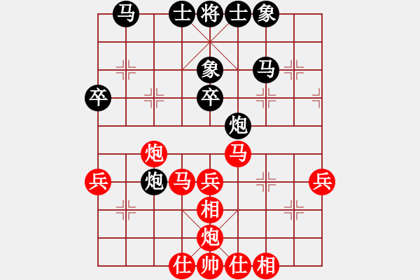 象棋棋譜圖片：平時(shí)不加班(9級(jí))-勝-haohaobu(5r) - 步數(shù)：40 