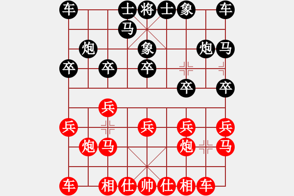 象棋棋譜圖片：第二輪 河南王興業(yè)先勝乾縣黎波 - 步數(shù)：10 