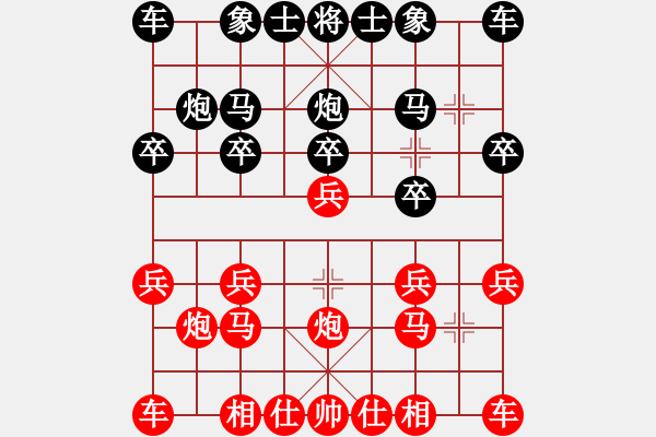 象棋棋譜圖片：150613 第二輪 第二臺(tái) 羅毅文(居鑾) 勝 鄭文強(qiáng)(永平) - 步數(shù)：10 