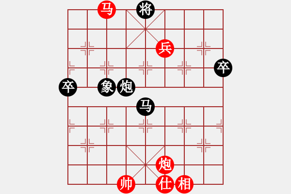 象棋棋谱图片：何文哲 先和 徐崇峰 - 步数：170 