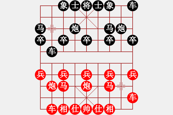 象棋棋譜圖片：橫才俊儒[292832991] -VS- 兔子[912426940] - 步數(shù)：10 