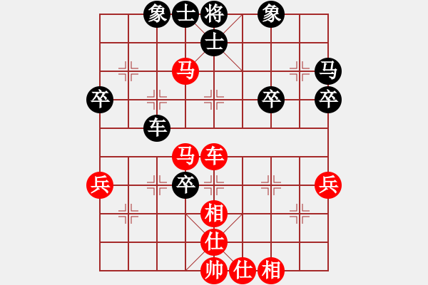 象棋棋譜圖片：豆豆爸先勝棋友 - 步數(shù)：51 