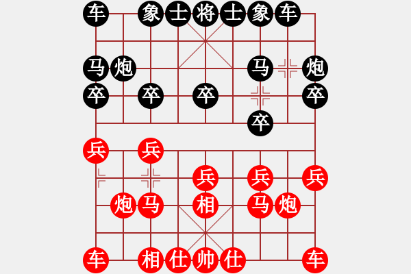 象棋棋譜圖片：大師群樺VS任我行z(2015-7-29) - 步數(shù)：10 