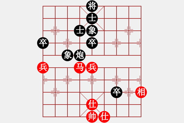 象棋棋譜圖片：大炮手(9星)-和-木劍庫(kù)測(cè)試(9星) - 步數(shù)：100 