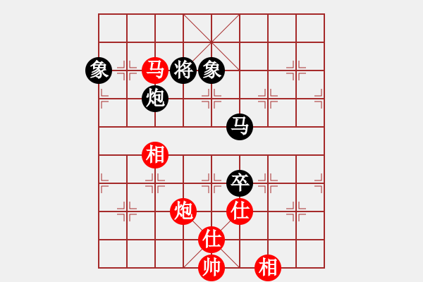 象棋棋譜圖片：chenweiwu(3段)-和-傲雪寒梅(9級(jí)) - 步數(shù)：100 