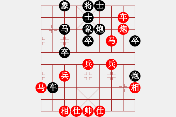 象棋棋譜圖片：高下 先負(fù) 張彬 - 步數(shù)：40 