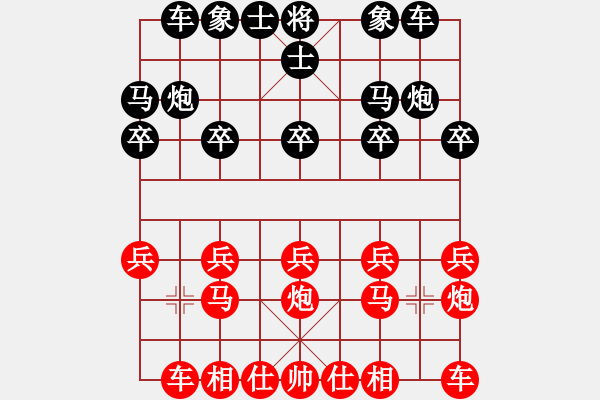 象棋棋譜圖片：攻擊者(9段)-勝-潘駝背兒(6段) - 步數(shù)：10 