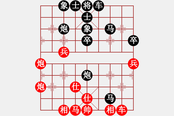 象棋棋譜圖片：雙刃劍(1弦)-負(fù)-鴛鴦屏風(fēng)馬(5f) - 步數(shù)：56 