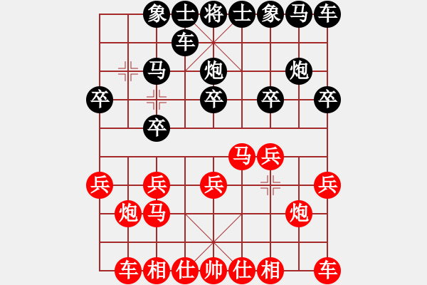 象棋棋譜圖片：天天縱橫四海挑戰(zhàn)賽主人業(yè)8-1先負浩軒爺 - 步數(shù)：10 