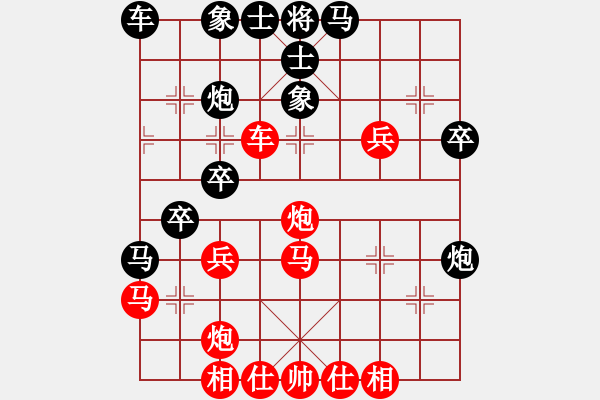 象棋棋譜圖片：天邊云雀(8星)-勝-sushipians(8星) - 步數(shù)：40 