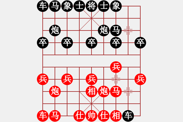 象棋棋譜圖片：伊水布衣(2段)-勝-中山龍(5段) - 步數(shù)：10 