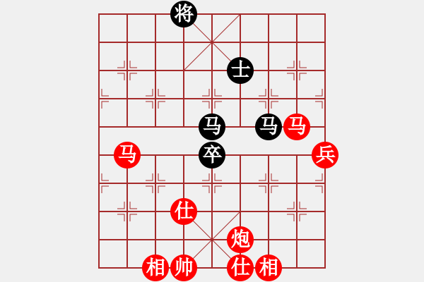 象棋棋譜圖片：棋局-3k n3342 - 步數(shù)：60 