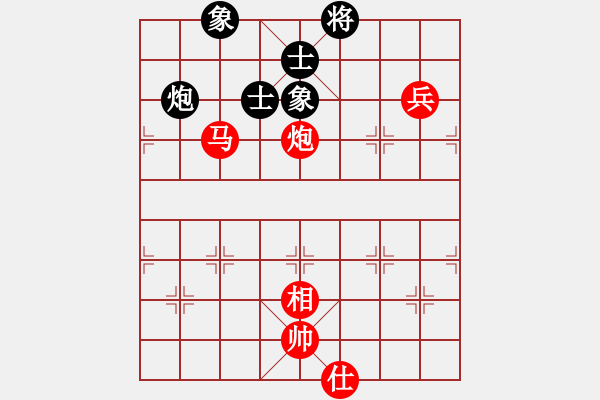 象棋棋譜圖片：中炮對后補(bǔ)順炮（我先勝Q(mào)Q縣令） - 步數(shù)：100 