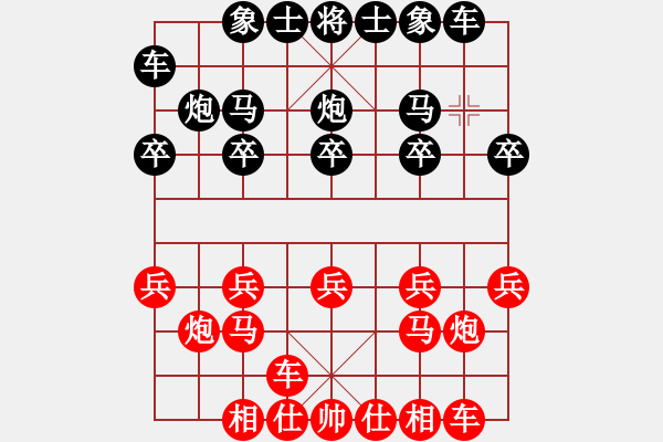 象棋棋譜圖片：一統(tǒng)江湖-守護[1286565127] 勝 芳棋(純人下棋)[893812128] - 步數(shù)：10 