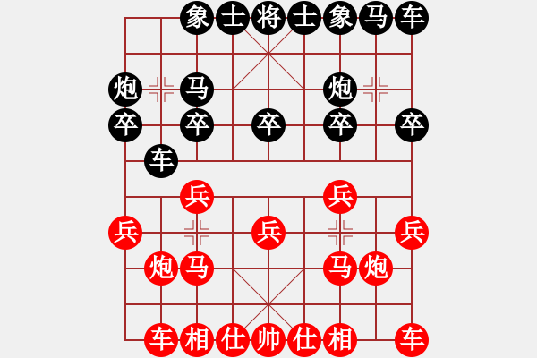 象棋棋譜圖片：228局 E00- 仙人指路-BugChess19-04-09 x64 NO SSE4-2(17層 - 步數(shù)：10 