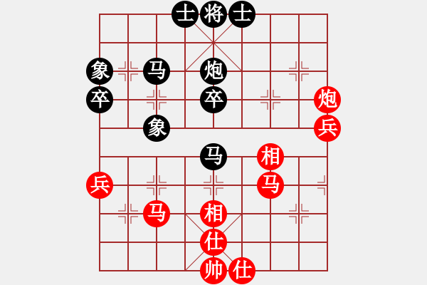 象棋棋譜圖片：fhyrip(1段)-和-從來(lái)不贏棋(8段) - 步數(shù)：60 