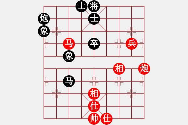 象棋棋譜圖片：fhyrip(1段)-和-從來(lái)不贏棋(8段) - 步數(shù)：80 