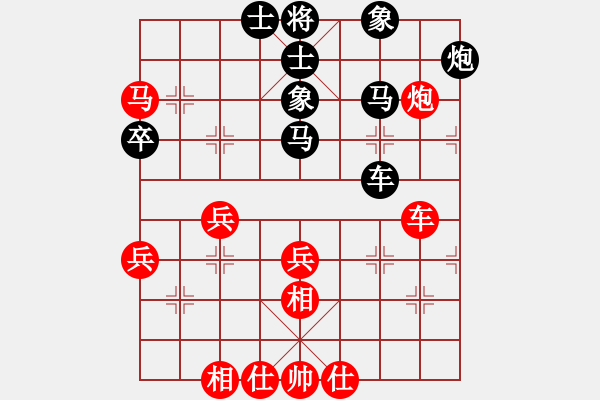 象棋棋譜圖片：20150815-20150816 第三十四屆觀音盃段甲(6) 高裕唐 先負 陳品克(紅掉鐘敗).P - 步數(shù)：50 