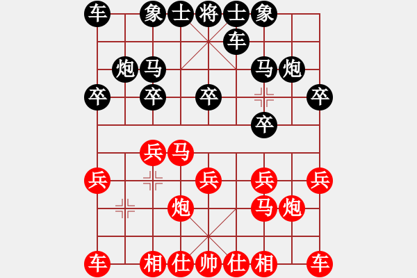 象棋棋譜圖片：鄧桂林先勝徐偉康 - 步數(shù)：10 