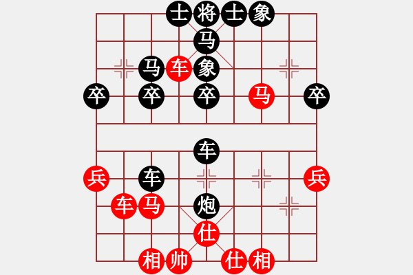 象棋棋譜圖片：2006年第三屆梁山賽第九輪：江西廬山(5r)-勝-白洋淀雪(初級) - 步數(shù)：40 