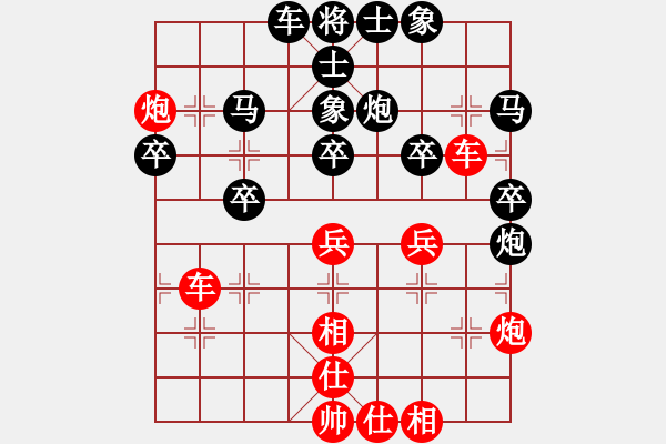 象棋棋譜圖片：hghgirl(6段)-勝-江東新星(4段) - 步數(shù)：40 