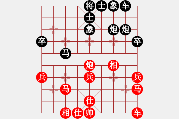 象棋棋譜圖片：上帝之劍(北斗)-和-pciexpress(9星) - 步數：30 