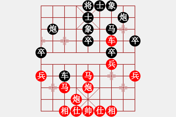 象棋棋譜圖片：bbboy002(2舵)-勝-第八個男人(7舵) - 步數(shù)：40 