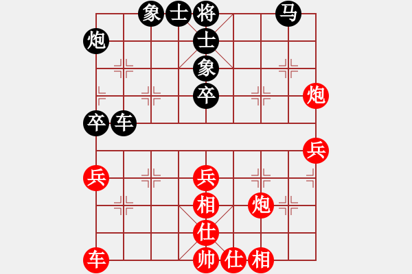 象棋棋譜圖片：臨河周偉(1段)-負(fù)-chinyuen(5段) - 步數(shù)：40 