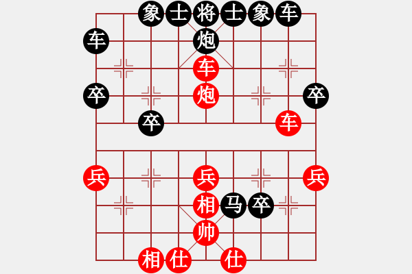 象棋棋譜圖片：西門飄雪(6段)-負-濟南方曉林(4段) - 步數(shù)：40 