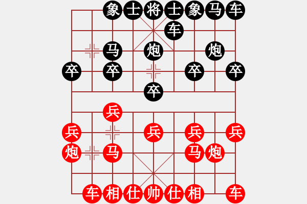 象棋棋譜圖片：2013.11.3 一陣亂殺勝五毒 sqsz 先勝 wuduzhanshi - 步數(shù)：10 