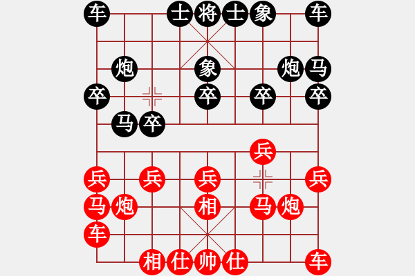 象棋棋譜圖片：無(wú)敵仙人相?。。。。?- 步數(shù)：10 