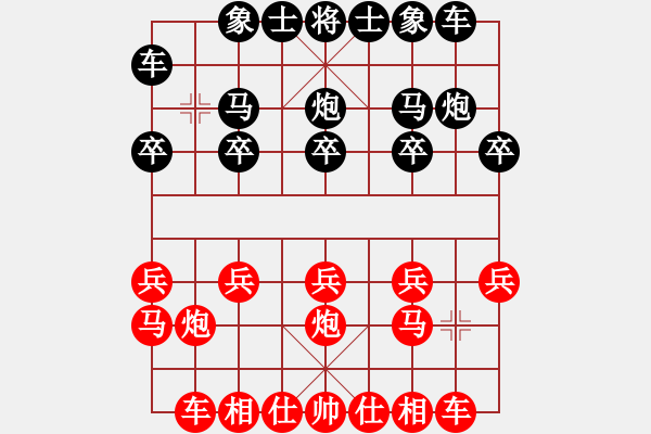 象棋棋譜圖片：驕子[2682776694] -VS- 峽夜[2356803169] - 步數(shù)：10 