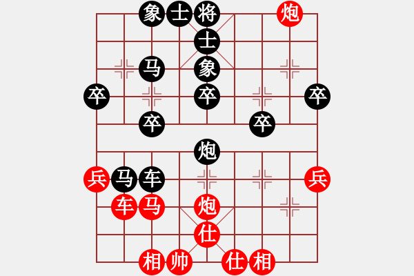 象棋棋譜圖片：國一粹(5級)-負(fù)-山雞(2級) - 步數(shù)：40 