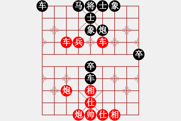 象棋棋谱图片：2019福泉天然居杯05张武先胜高双福 - 步数：60 