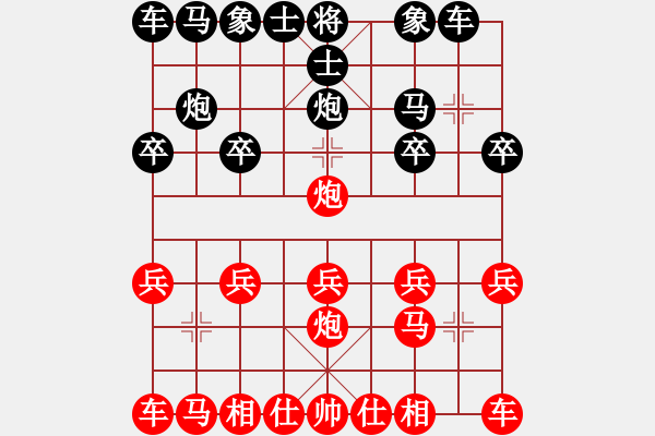 象棋棋譜圖片：橫才俊儒[292832991] -VS- 快快樂(lè)樂(lè)[1352502788] - 步數(shù)：10 