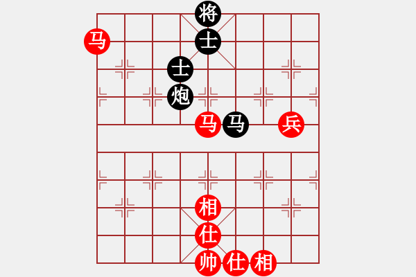 象棋棋譜圖片：wsxedcr(9星)-和-abcdeedcba(9星) - 步數(shù)：110 