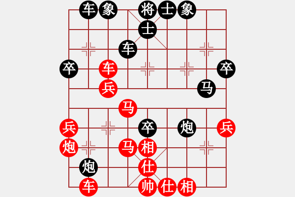 象棋棋譜圖片：x8.2..m5 thoi7 phao2 tien 1 mt7.6 - 步數(shù)：40 