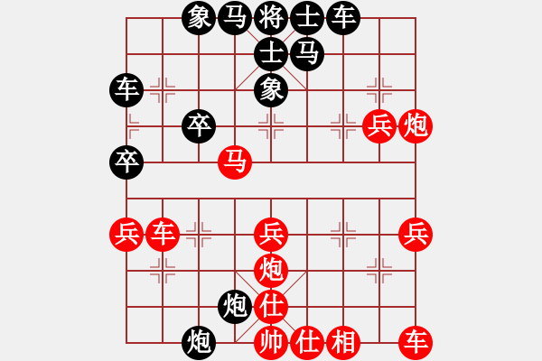 象棋棋譜圖片：雙車錯(cuò)(8段)-勝-安順大俠(月將) - 步數(shù)：40 