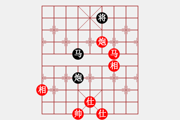 象棋棋譜圖片：奔四純機(jī)測(4段)-和-阿姚(6段) - 步數(shù)：240 