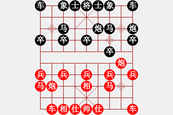 象棋棋譜圖片：2022.2.6.1中級場后勝起馬局 - 步數(shù)：10 