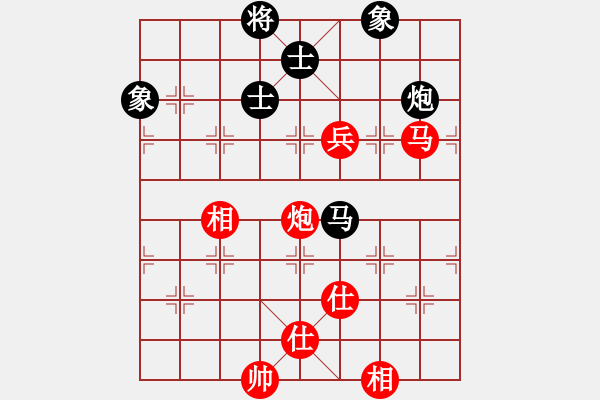 象棋棋譜圖片：看人下棋(5f)-和-紫燕銀杉(地煞) - 步數(shù)：220 