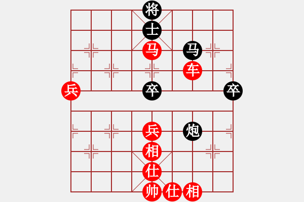 象棋棋譜圖片：永州梁山甲(2級(jí))-勝-洪老平(3級(jí)) - 步數(shù)：81 