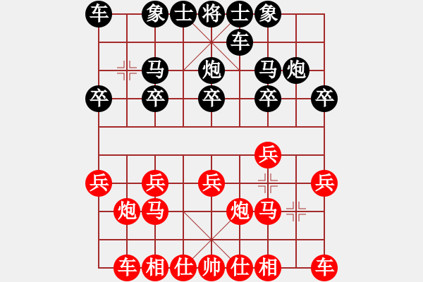 象棋棋谱图片：杨军良(7弦)-负-华山绝顶(9星) - 步数：10 