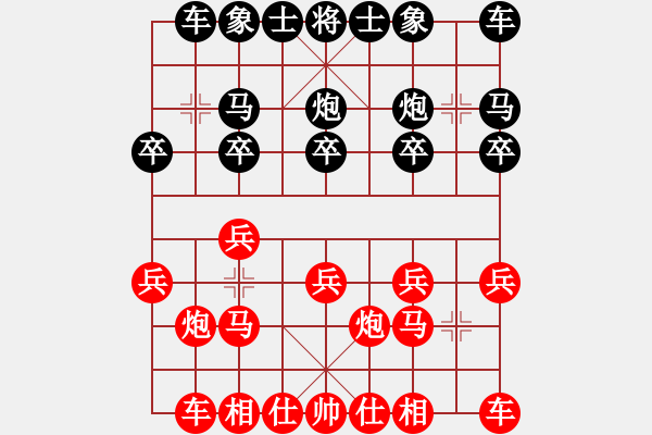 象棋棋谱图片：无锡许明先和南京张国凤 - 步数：10 