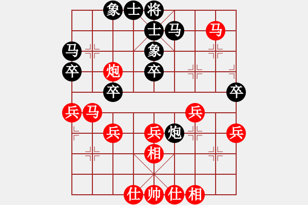 象棋棋譜圖片：雪中雪(9星)-和-好大一棵樹(shù)(7星) - 步數(shù)：40 