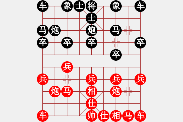 象棋棋譜圖片：新疆張欣(日帥)-勝-viendanho(1段) - 步數(shù)：10 