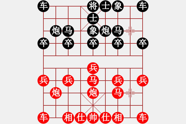 象棋棋譜圖片：風(fēng)雪老祖(1段)-勝-amazingman(7段) - 步數(shù)：10 