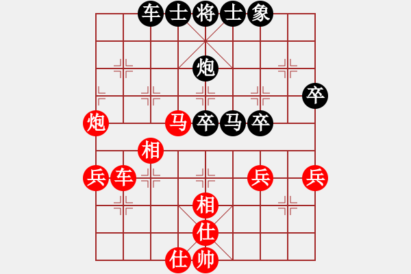 象棋棋譜圖片：泰少先負(fù)小狼 - 步數(shù)：40 