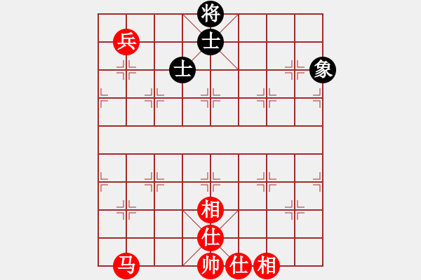 象棋棋譜圖片：馬兵必勝殘局 - 步數(shù)：0 